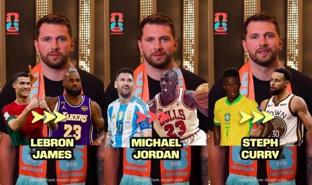 开云官网-东契奇对标足坛和NBA巨星：C罗是詹姆斯，梅西乔丹